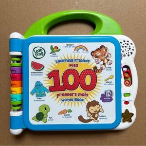 Leap Frog Learning Friends 100 Words Book, bilingual